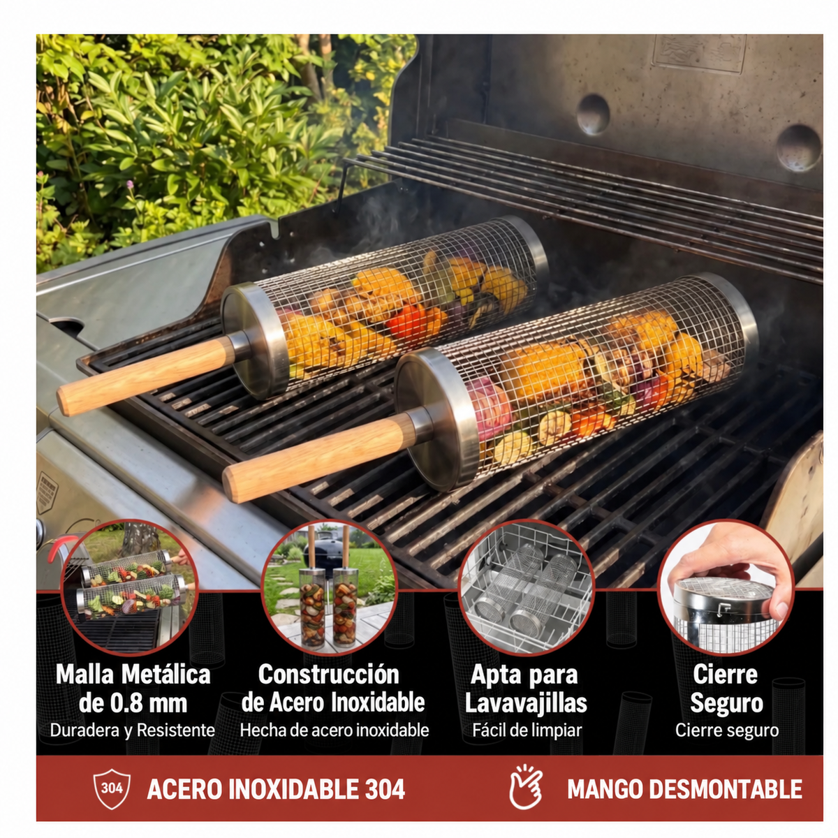 BRASALTO™ GrillRoll 360°